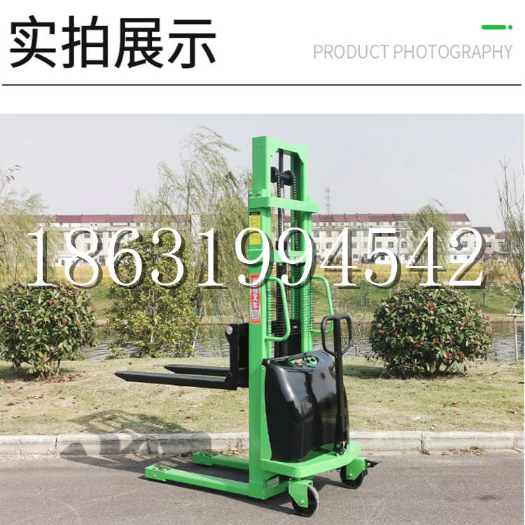 遂溪县电动叉车堆高车液压铲车电瓶1吨2吨站驾步行式小型全自动叉车